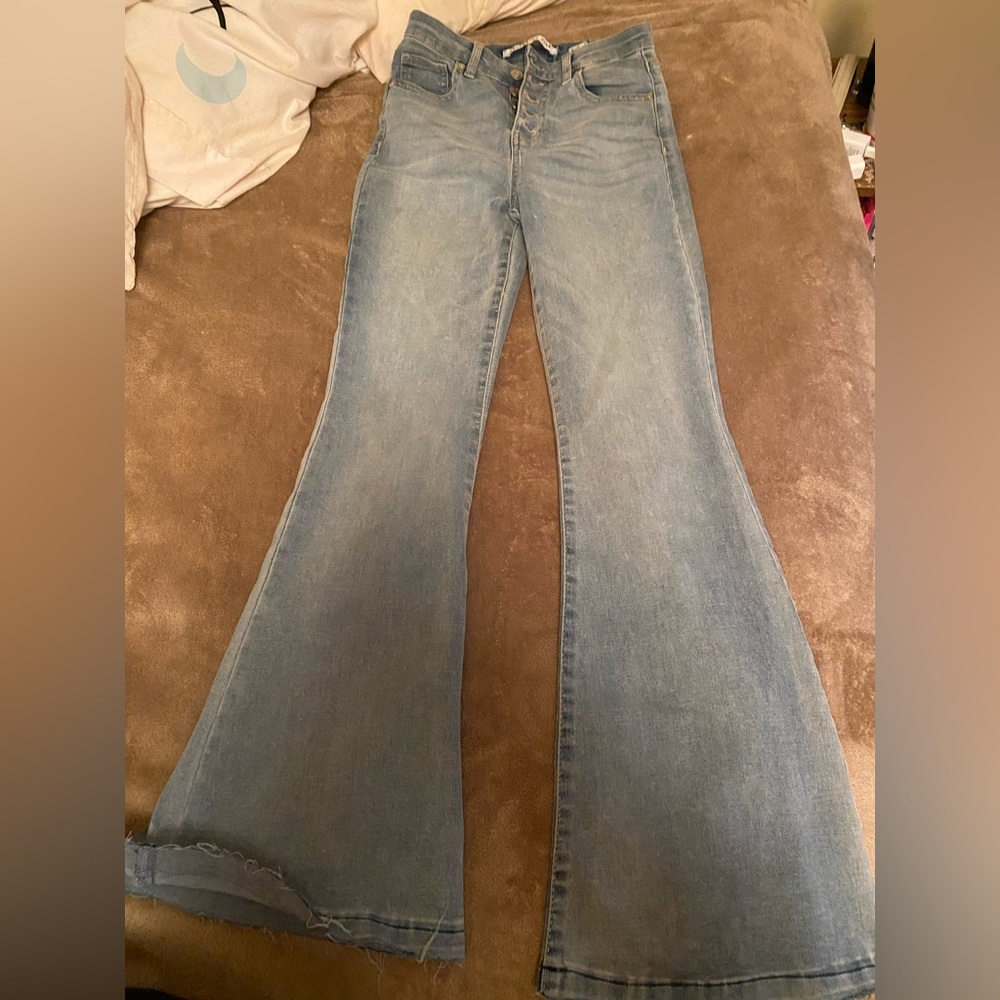 Celebrity Pink high rise flared jeans